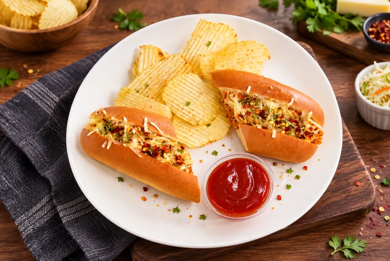 Schezwan Paneer Roll